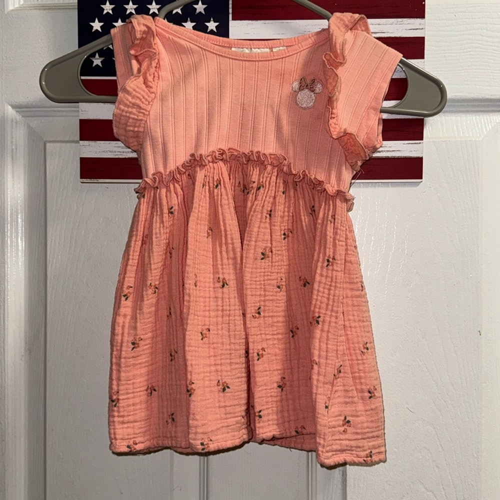 Girls Minnie mouse dress